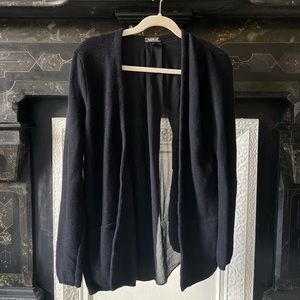 Lucky Brand Black Open Faced Cardigan Sweater 🫶🏼